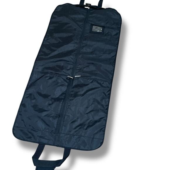 WallyBags Deluxe Travel Garment Bag Carry On 3 Pockets WallyLock Hanger Clamp ID - Picture 7 of 16
